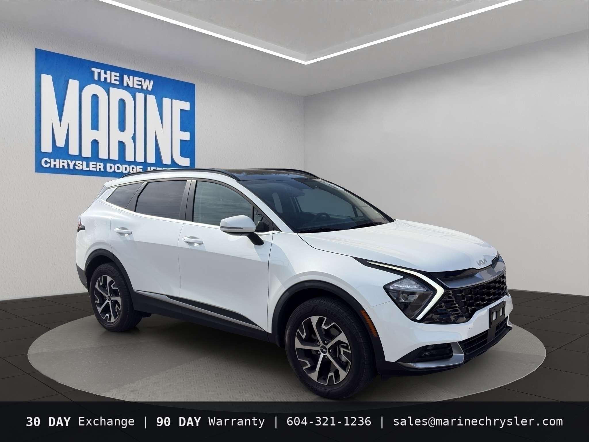 White 2024 Kia Sportage SUV / Crossover All-Wheel Drive 8-Speed Automatic