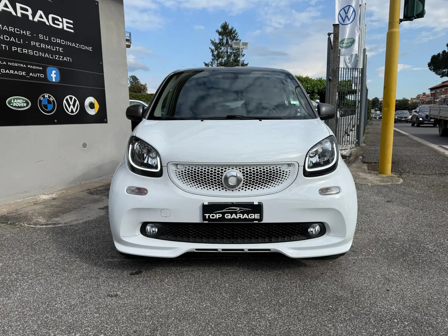 smart forTwo Fortwo Cabrio 0.9 t Passion 90cv twinamic Bianco - 2