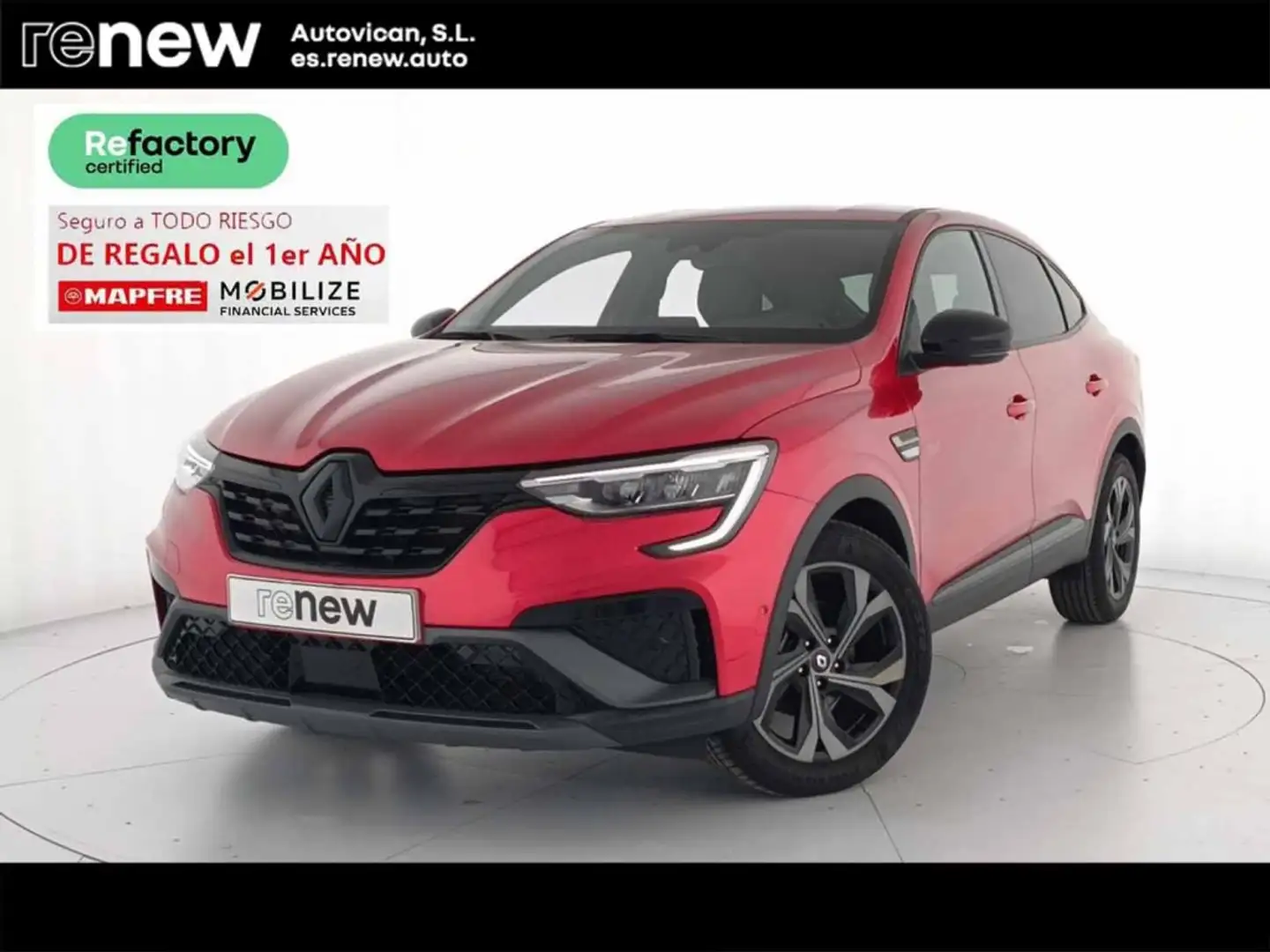 Renault Arkana 1.6 E-Tech Engineered 105kW Piros - 1