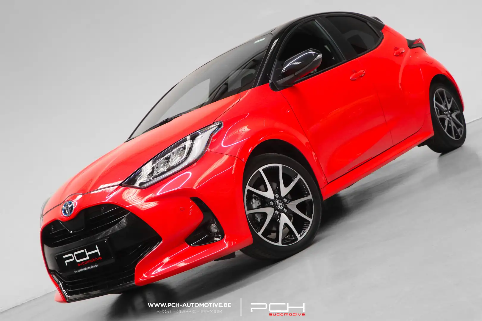 Toyota Yaris 1.5i VVT-i Hybrid E-CVT Aut. FULL - Garantie 2032 Rouge - 1