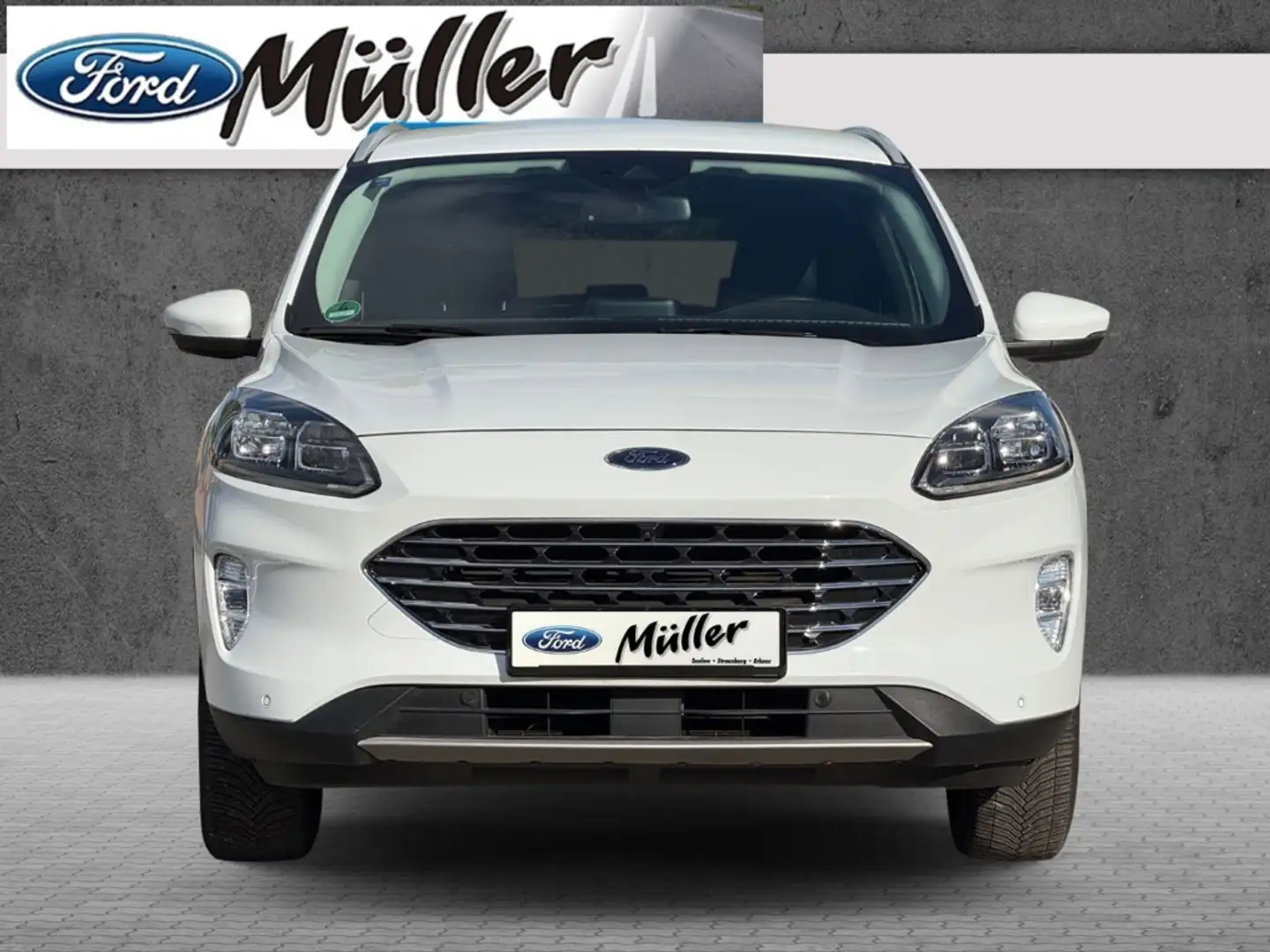 Ford Kuga Plug-In Hybrid 2.5 PHEV Titanium X Blanc - 2