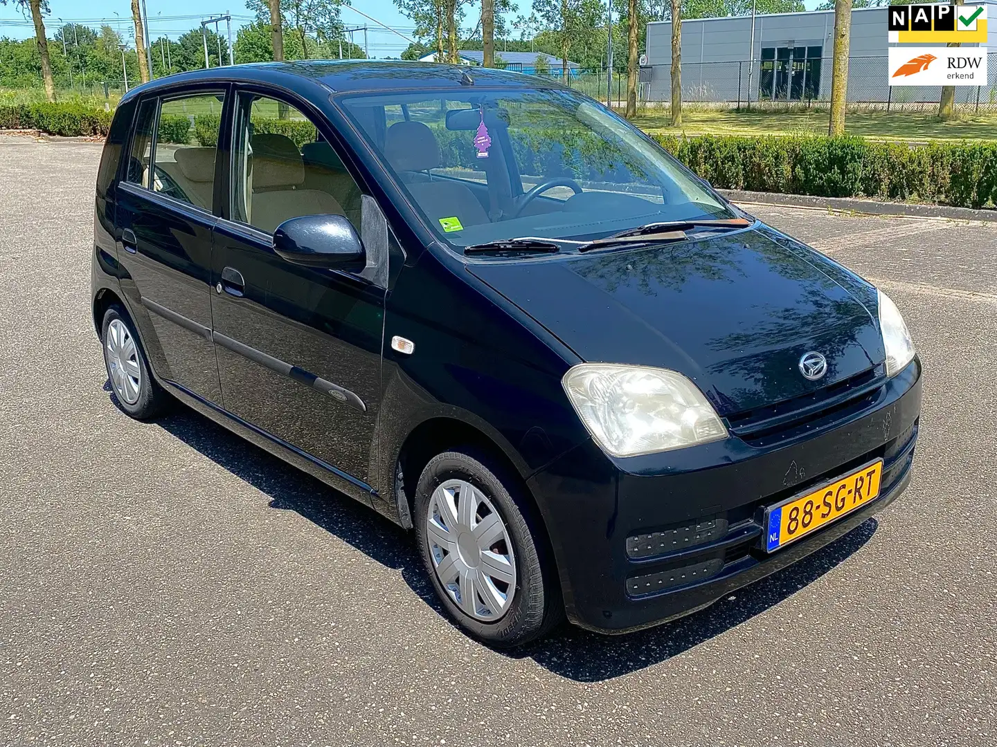 Daihatsu Cuore 1.0-12V Sporty (Automaat) Airco (Nieuwe APK) Noir - 1