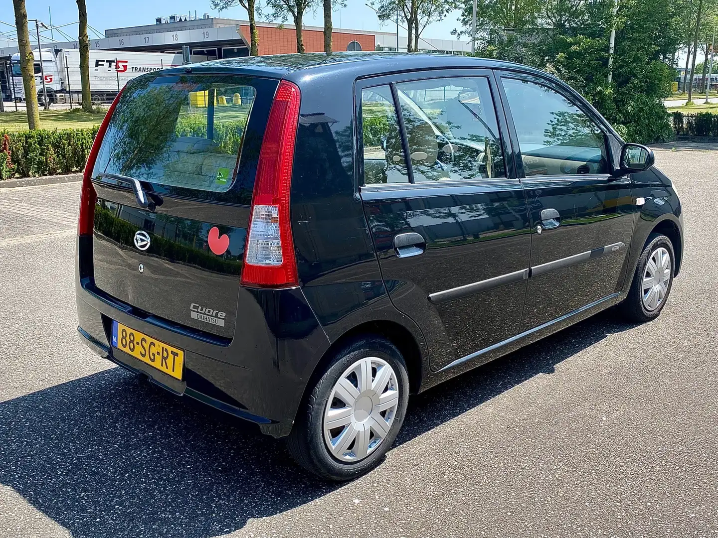 Daihatsu Cuore 1.0-12V Sporty (Automaat) Airco (Nieuwe APK) Noir - 2