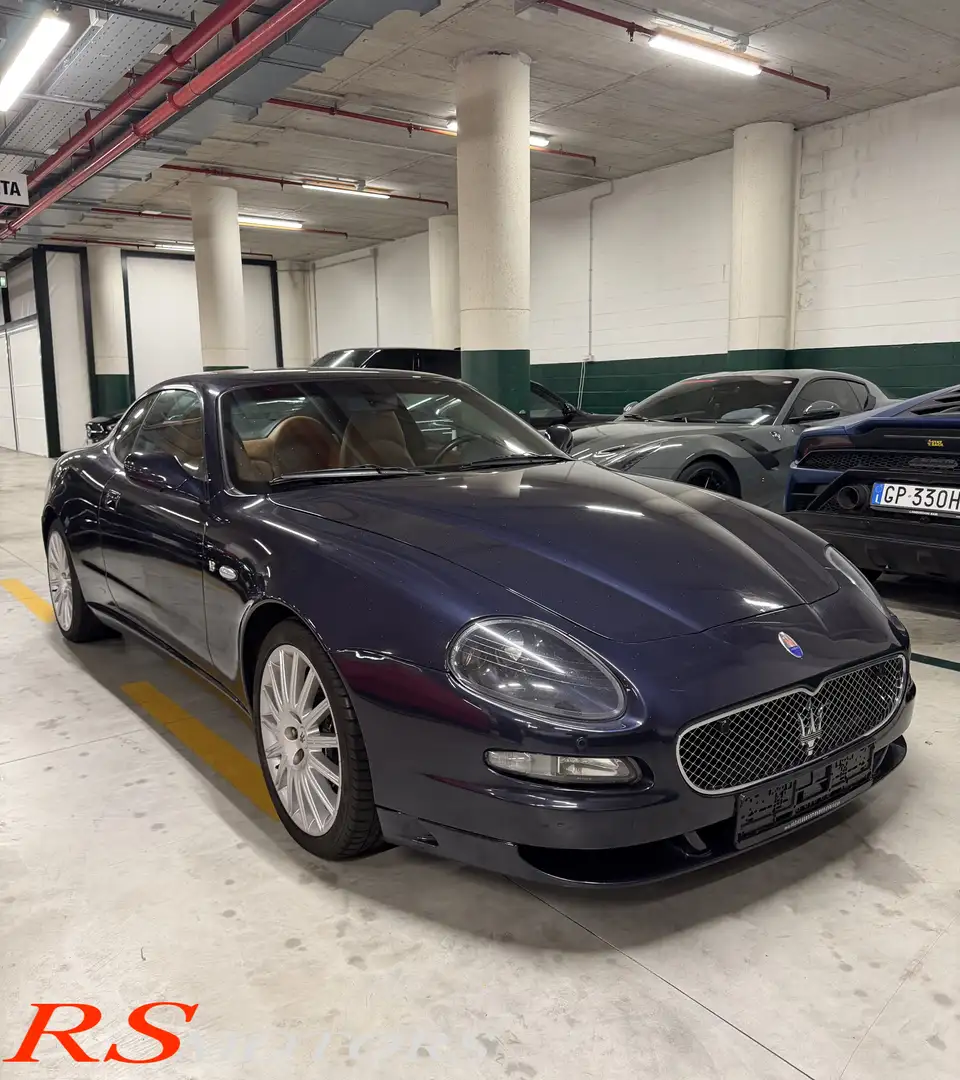 Maserati Coupe coupè cambiocorsa 4.2 v8 ferrari midnight blue top - 1