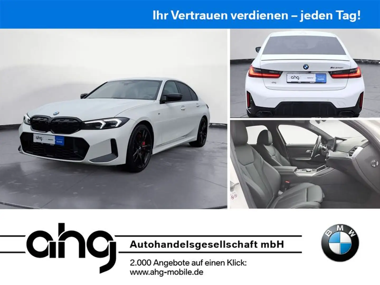 BMW 340 xDrive Sportpaket Pro Aktive Geschw. Head Weiß - 1