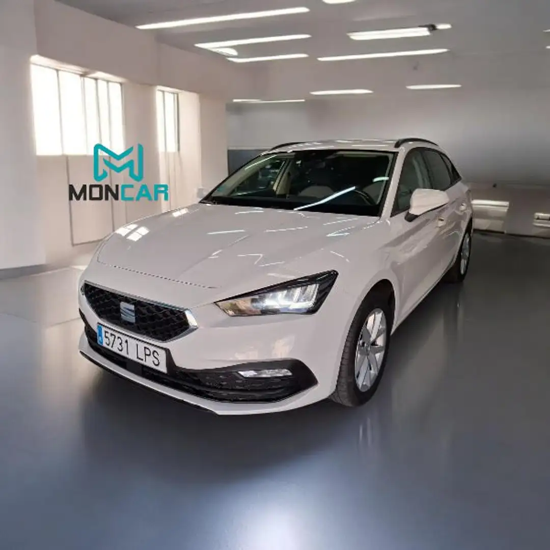 SEAT Leon Familiar Manual de 5 Puertas Blanco - 1