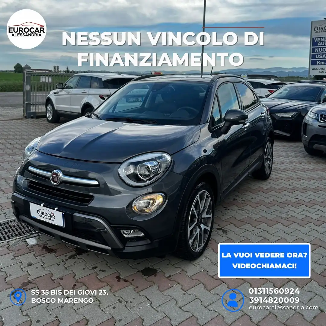 Fiat 500X 1.6 mjt Cross 4x2 120cv Grigio - 1
