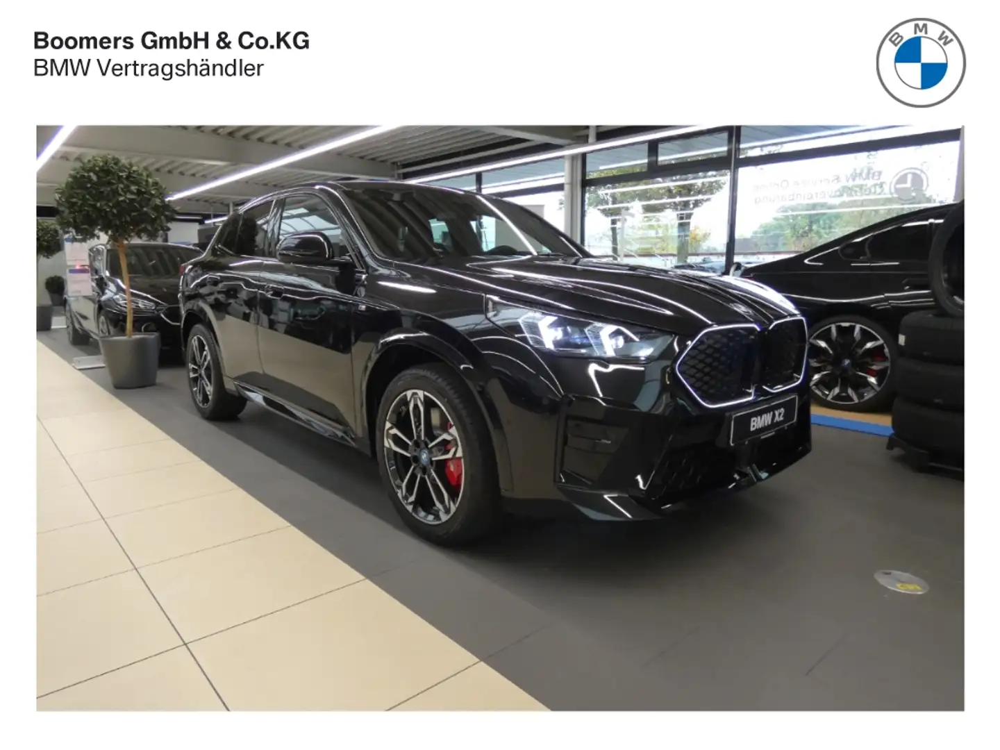 BMW X2 eDrive20 M Sport AHK ACC HUD Harman/Kardon Iconic Schwarz - 1