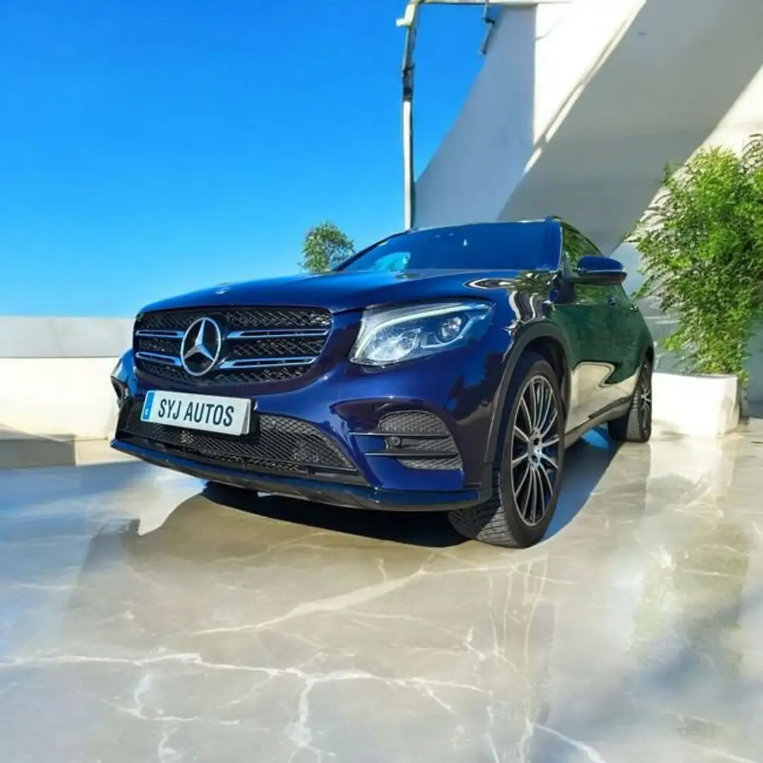 Mercedes-Benz GLC 43 AMG 250d 4MATIC 211cv. LINE- TECHO Blau - 1