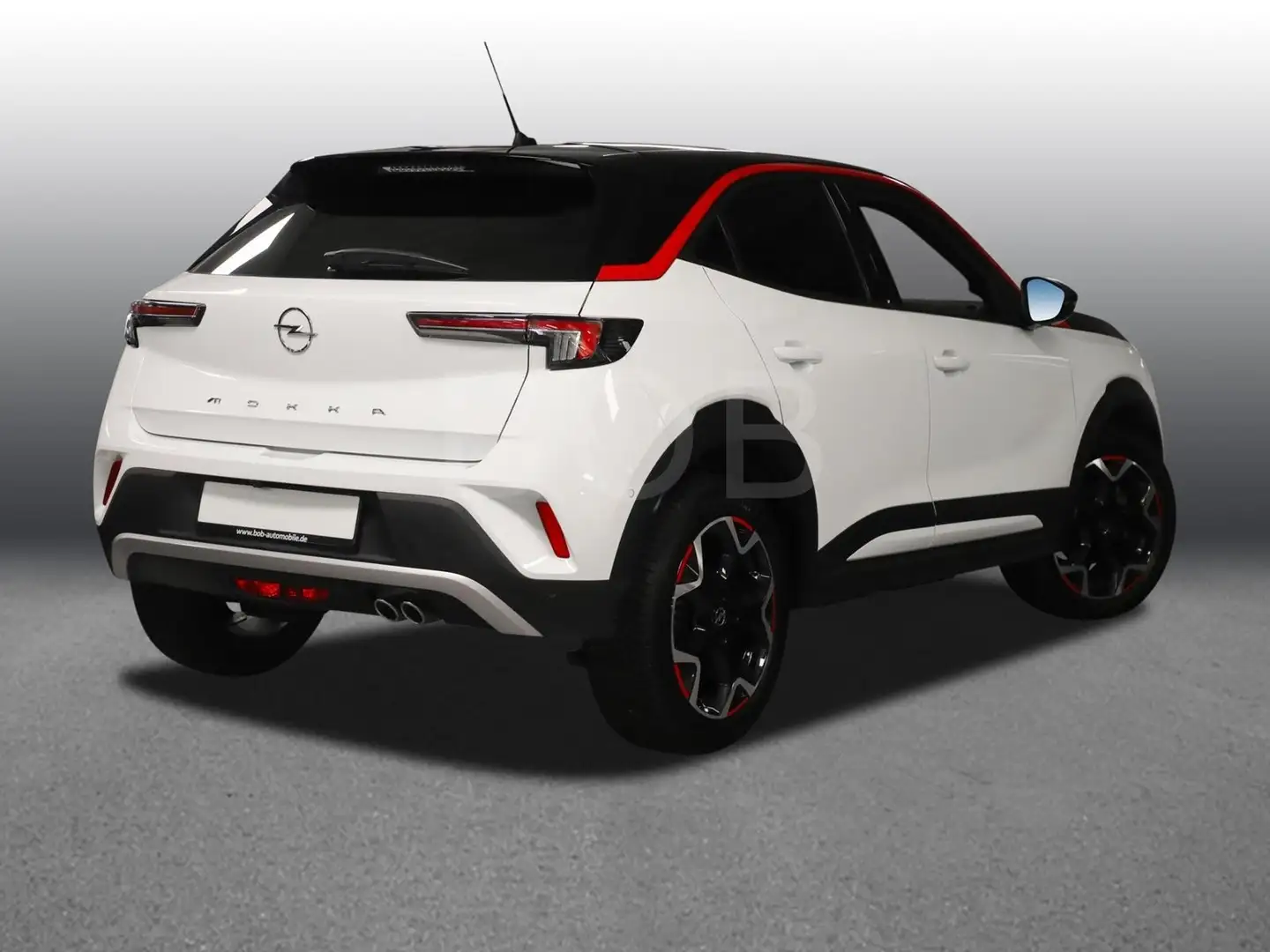 Opel Mokka 1.2 Turbo GS Line 1.HD LED NAVI ALLWETTER Blanc - 2