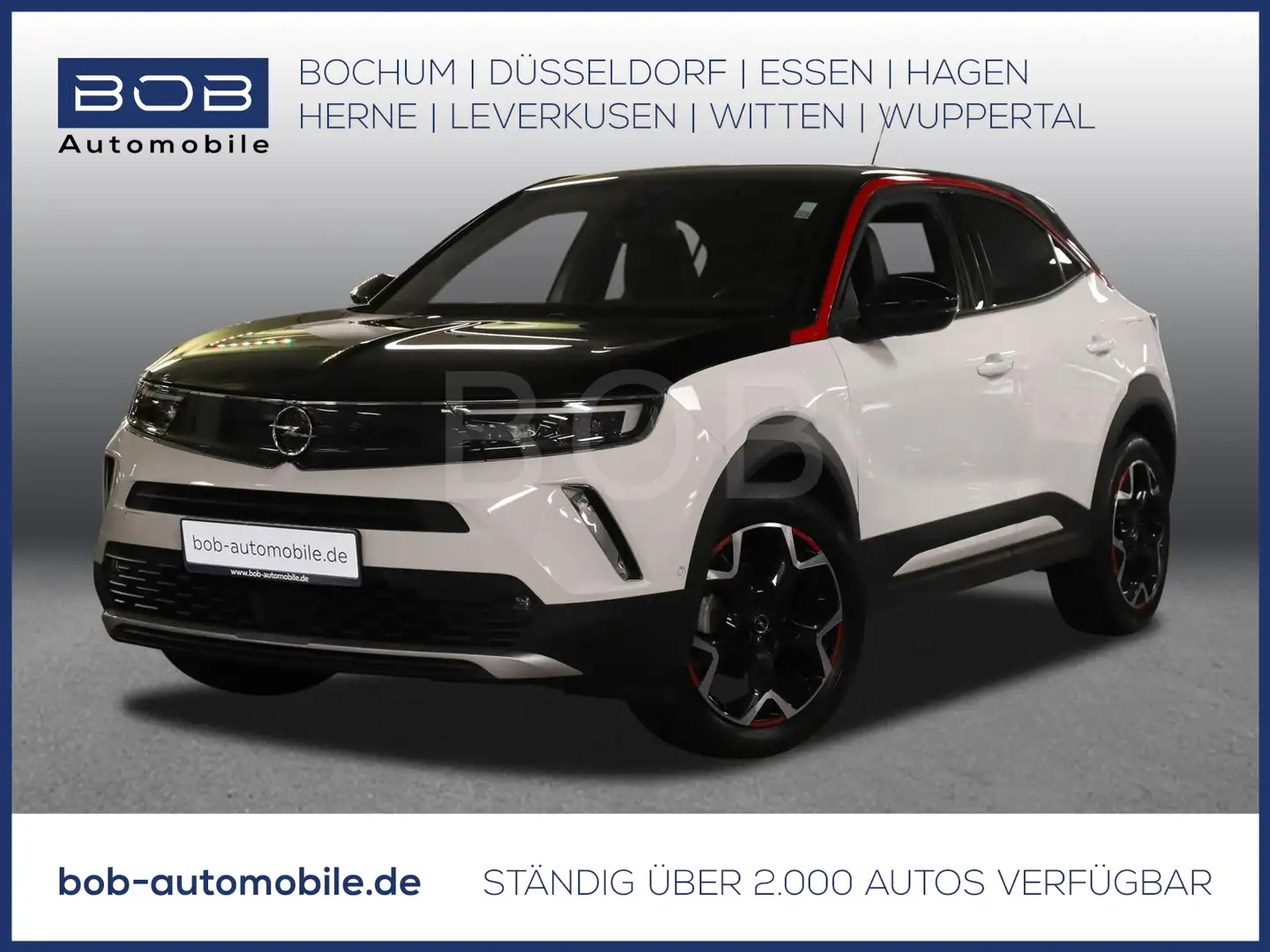 Opel Mokka 1.2 Turbo GS Line 1.HD LED NAVI ALLWETTER Blanc - 1