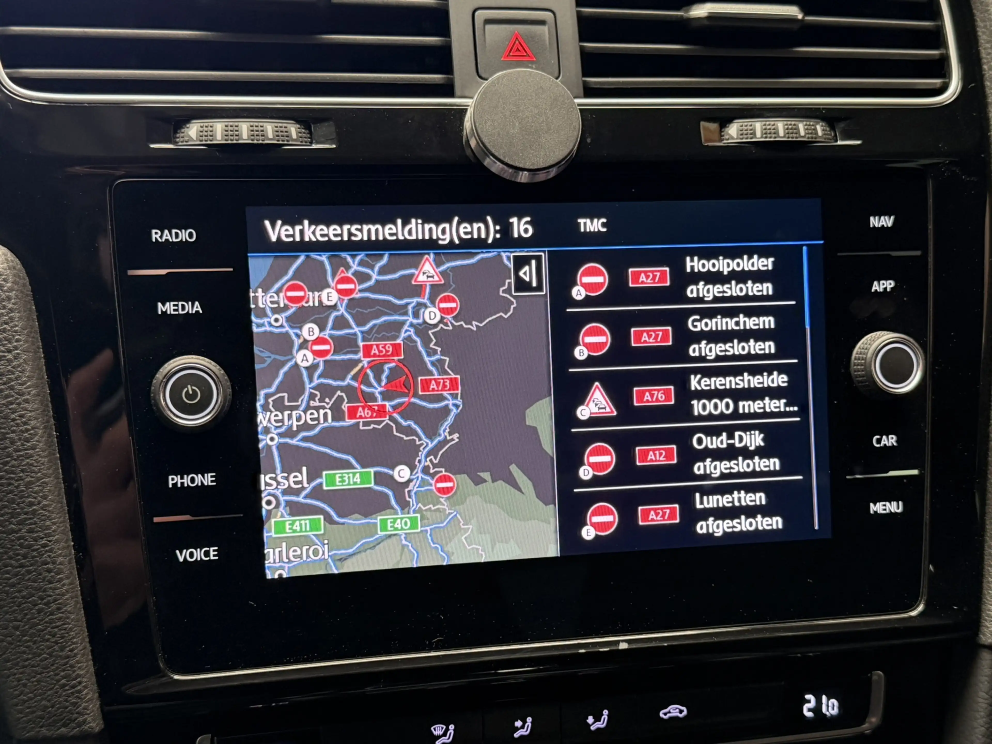 Volkswagen Golf GTE 1.4 eHYBRID (SOH 92,6%) NAVIGATIE ADAPTIVE CRUISE — photo 33