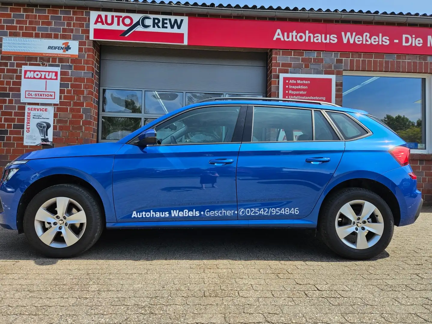 Skoda Kamiq 1.0 TSi Selection , Klima, RFK, SHZ Blau - 2