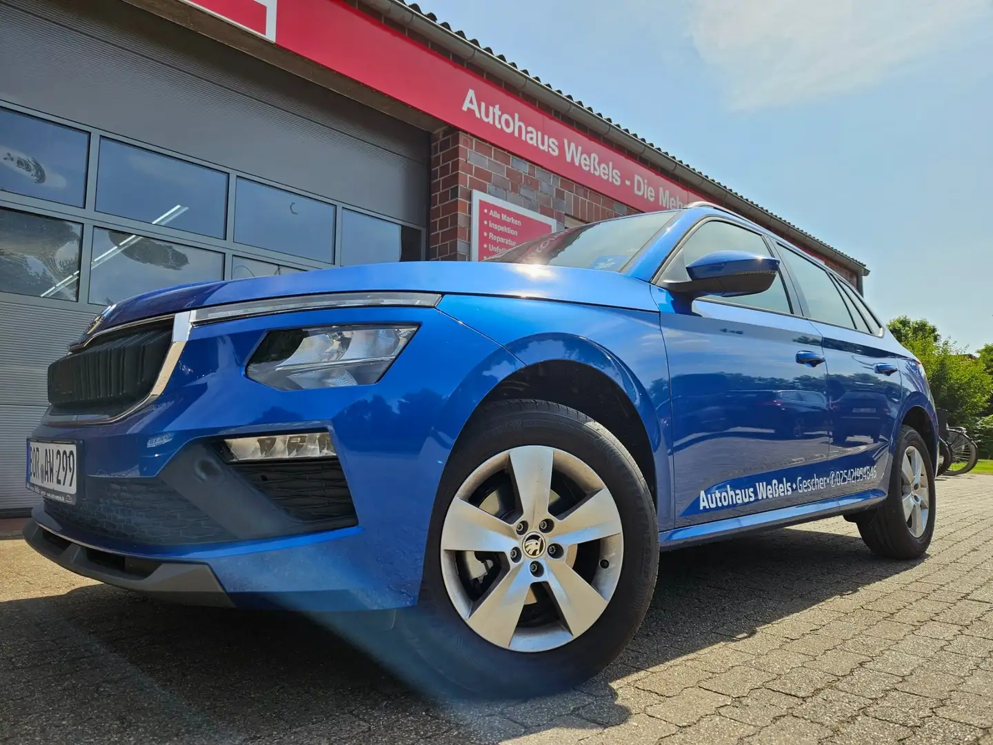 Skoda Kamiq 1.0 TSi Selection , Klima, RFK, SHZ Blau - 1