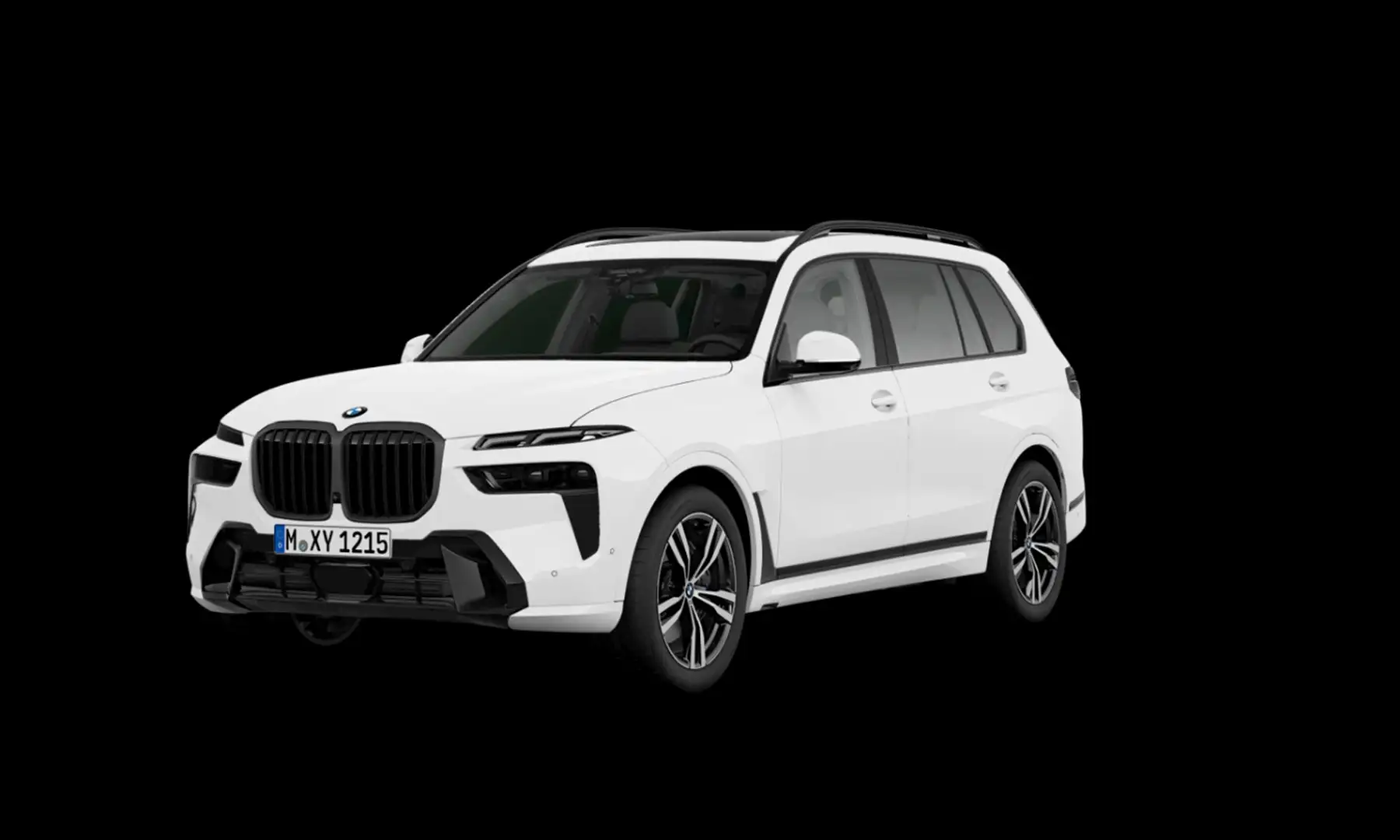 BMW X7 xDrive 40d ///M-Sport PRO SkyLounge ACC 360° HiFi Weiß - 1