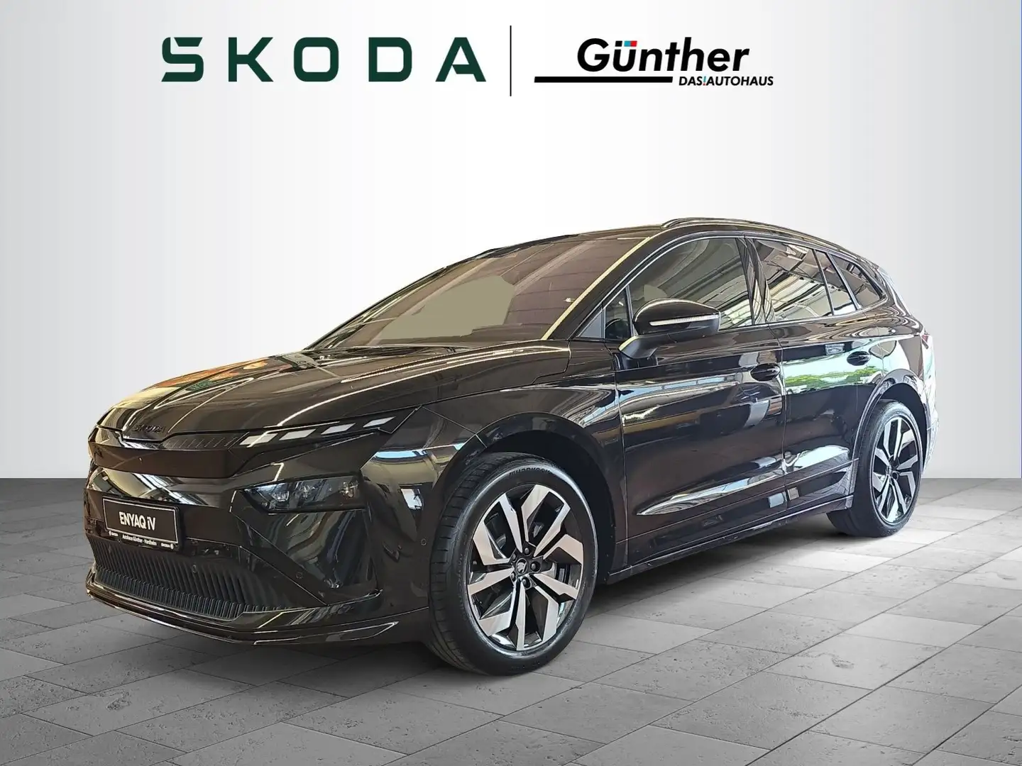 Skoda Enyaq 85  Sportline 210 kW +MAXX+AHK+PANO+WINTER Schwarz - 2