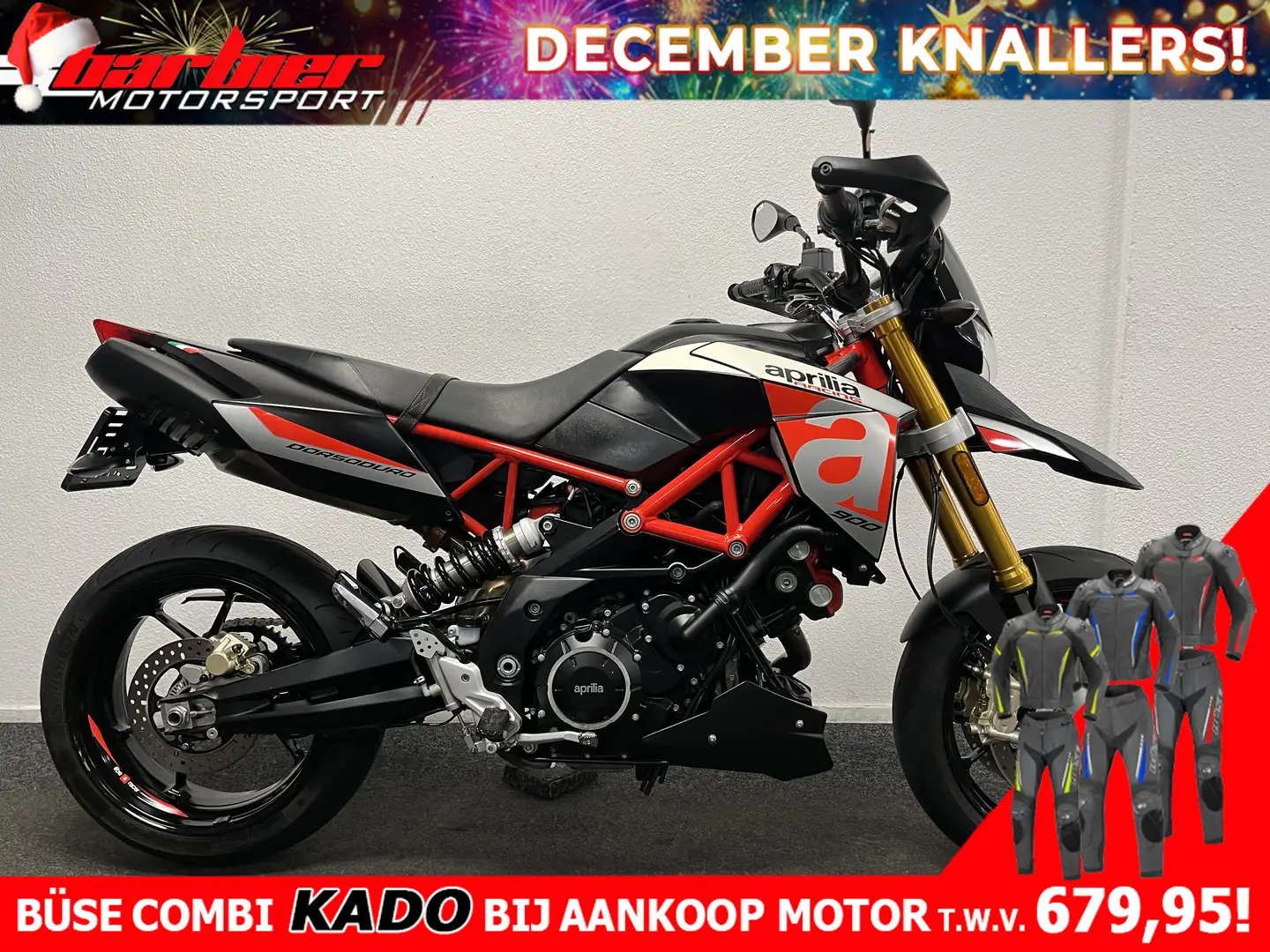 Aprilia Dorsoduro 900 Zwart - 1