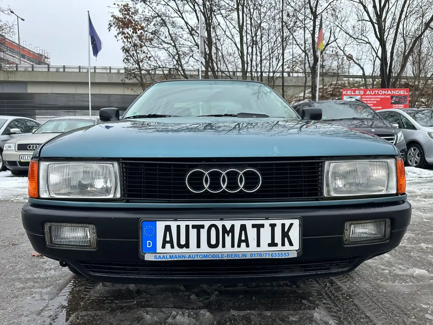 Audi 80 Oldtimer H Kennzeichen mit Gutachten Blue - 1