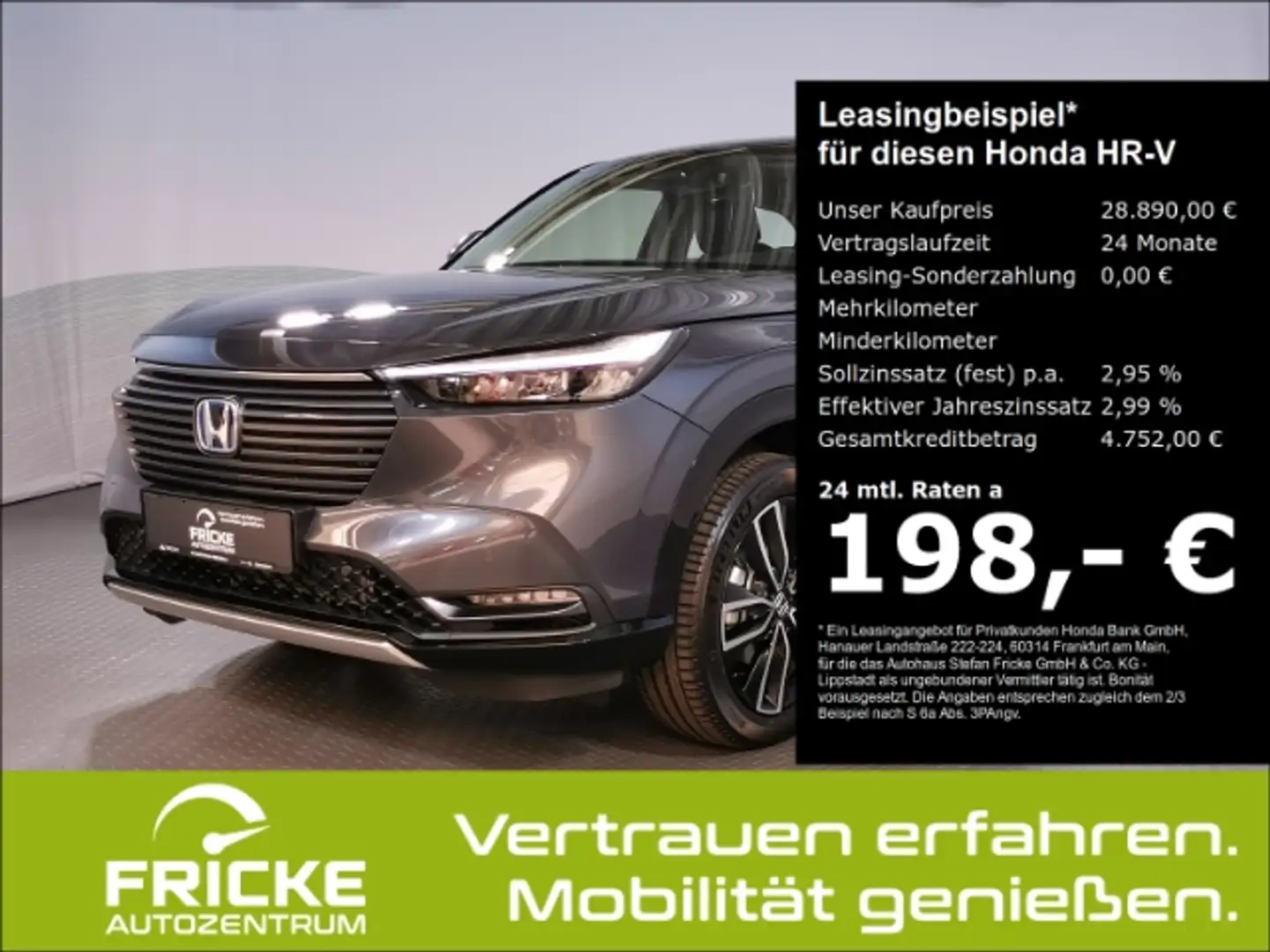 Honda HR-V Hybrid Advance +Automatik+Navi+elektr.Heckklappe+L Gris - 1