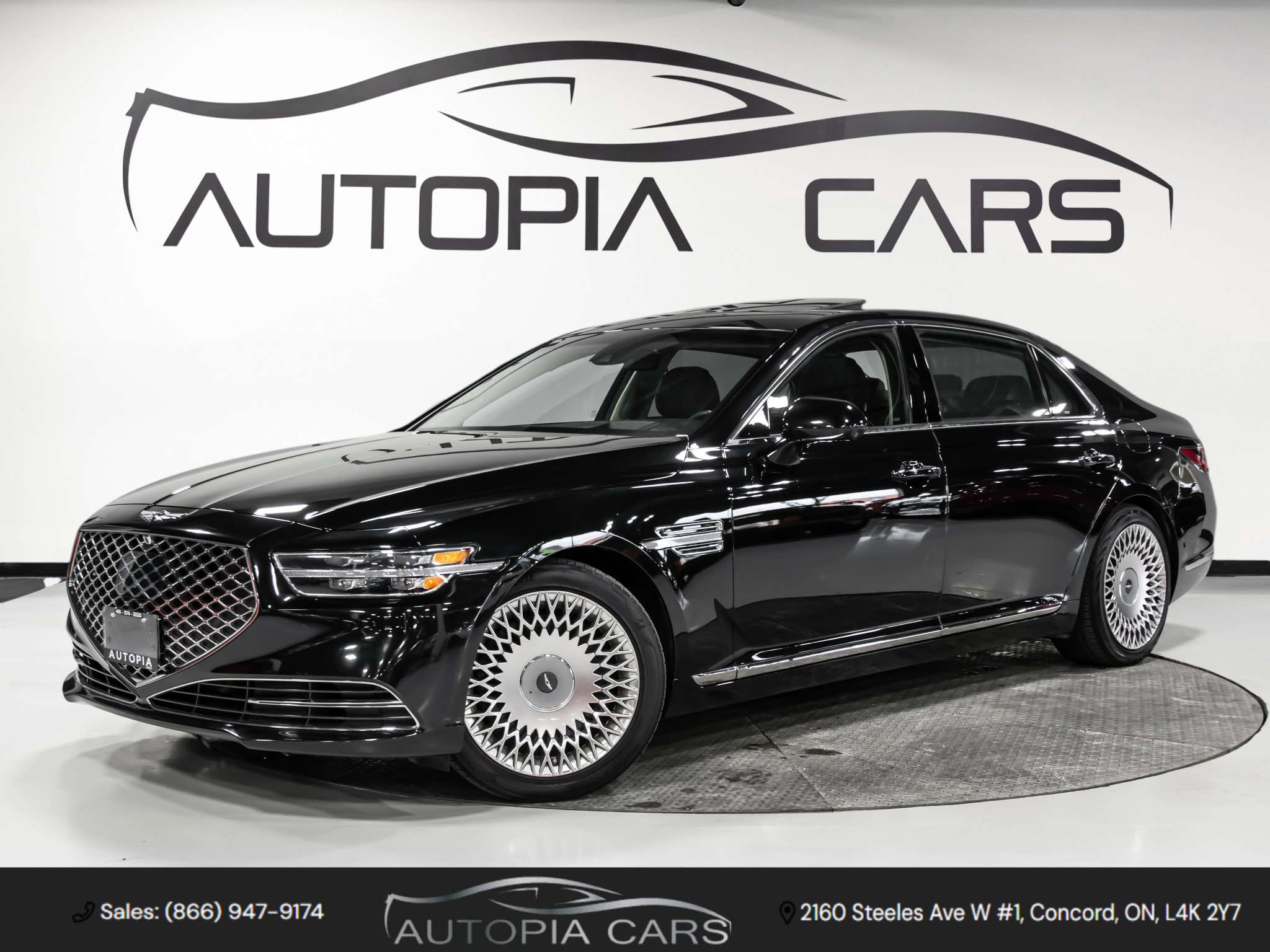 2020 Genesis G90 5.0L PRESTIGE AWD HEADS UP BLIND SPOTS NAVI