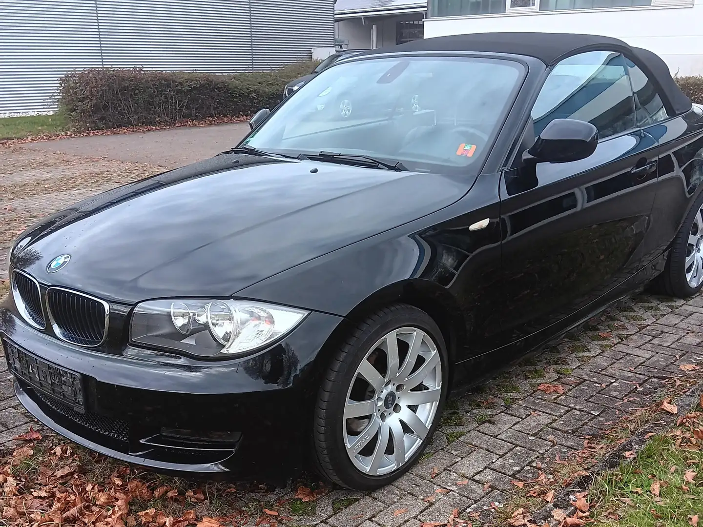 BMW 118 1er Cabrio 118i Cabrio Fekete - 1