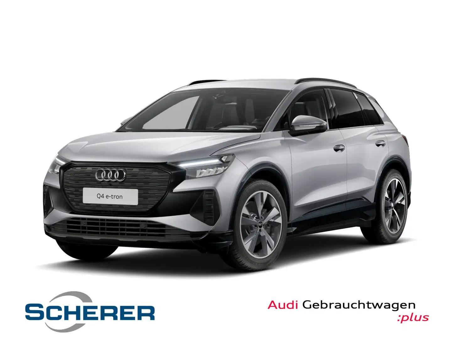 Audi Q4 e-tron 55 e-tron quattro AHK KAMERA AR-HUD Silber - 1