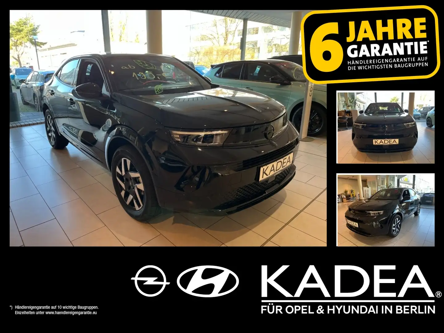 Opel Mokka 1.2 Turbo GS LED+SHZ+Winterp.+Kam.+KlimaA Negro - 1