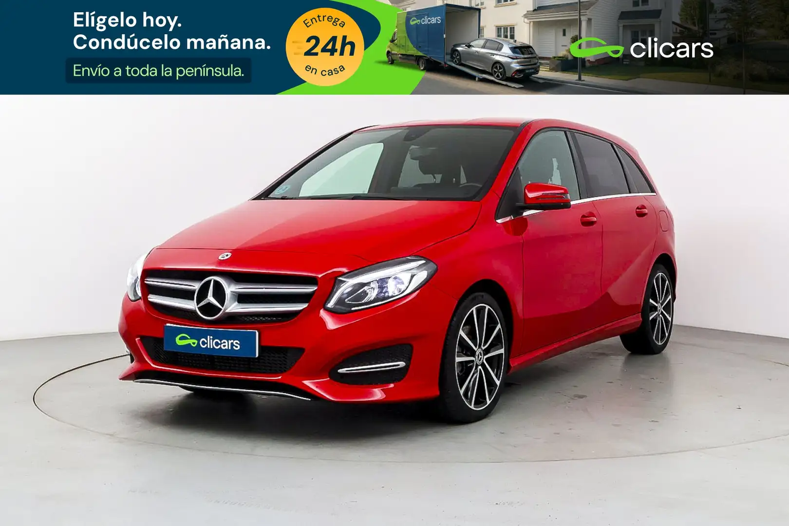 Mercedes-Benz B 200 200d 7G-DCT Rojo - 1