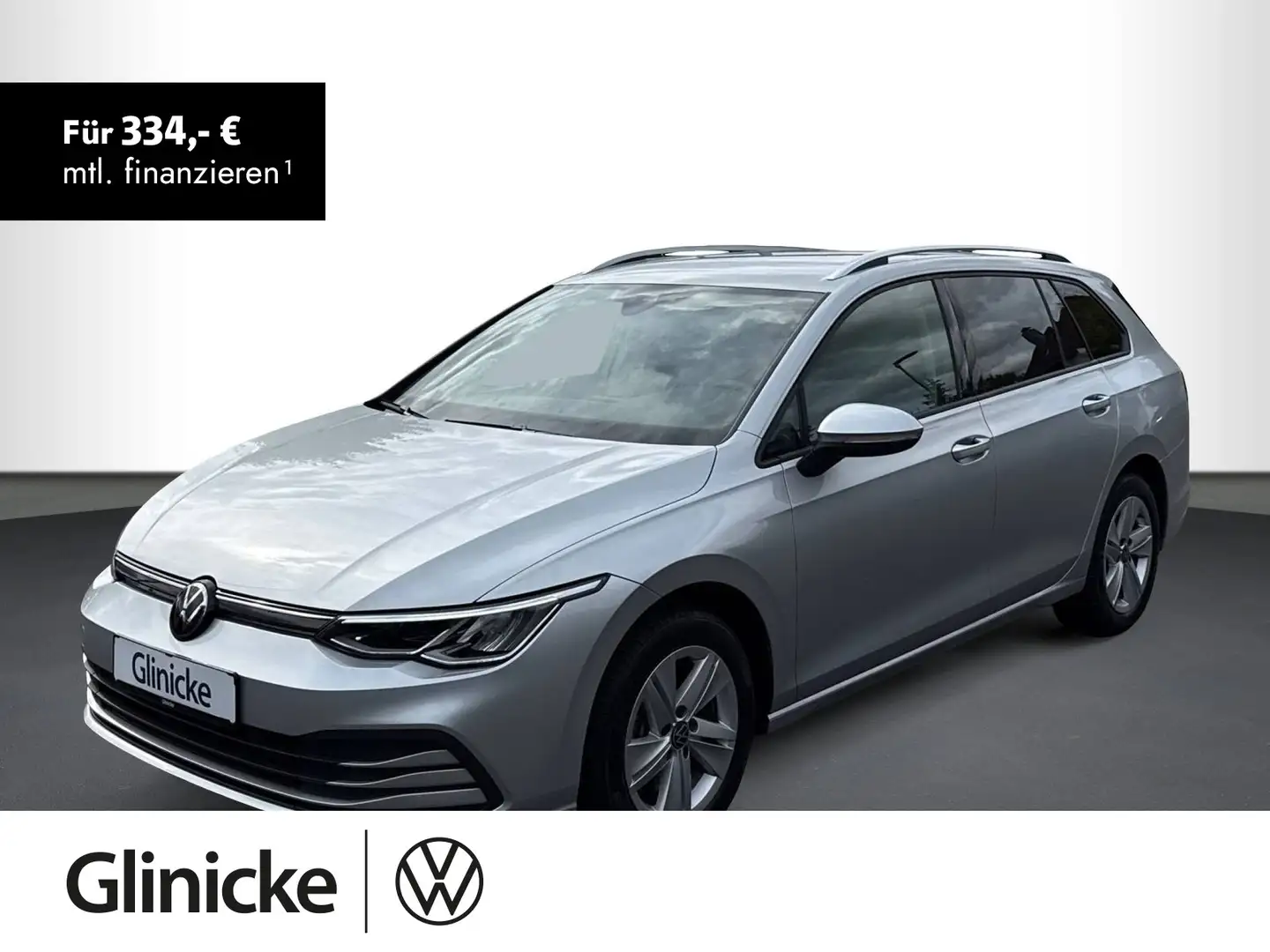 Volkswagen Golf Variant Golf VIII Variant Life 2.0 TDI DSG, NAVI,AHK, KL Silber - 1