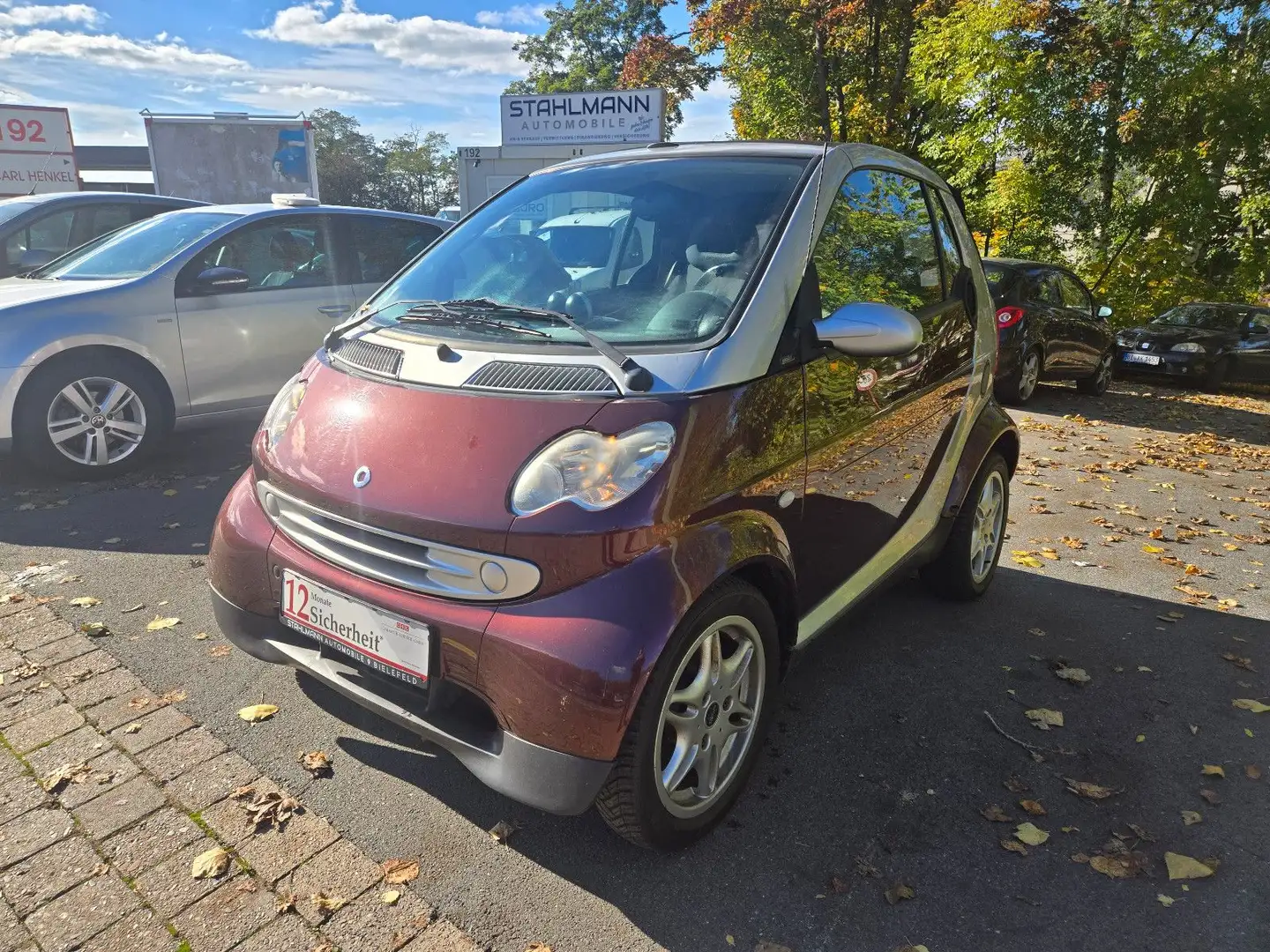 smart forTwo cabrio Klima Automatik Alwetter Grau - 1