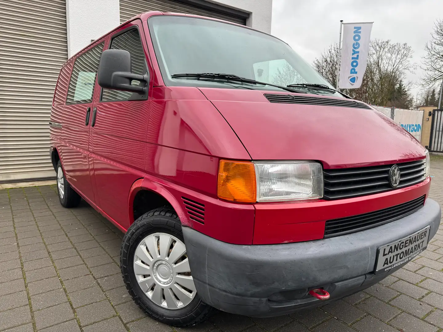 Volkswagen T4 T4 Transporter 2.5 Tdi"3-Sitzer"AHK"ZV"Servo"5 gan Rot - 1