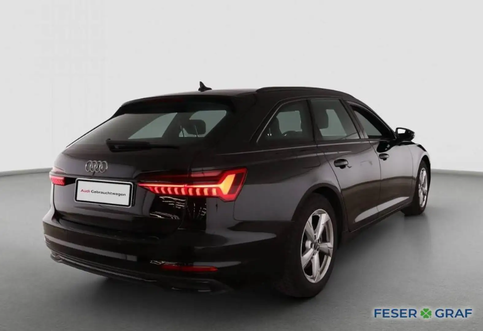 Audi A6 Avant 45 TFSI S tr. OptikBlack+MATRIXLED+RFK Schwarz - 2