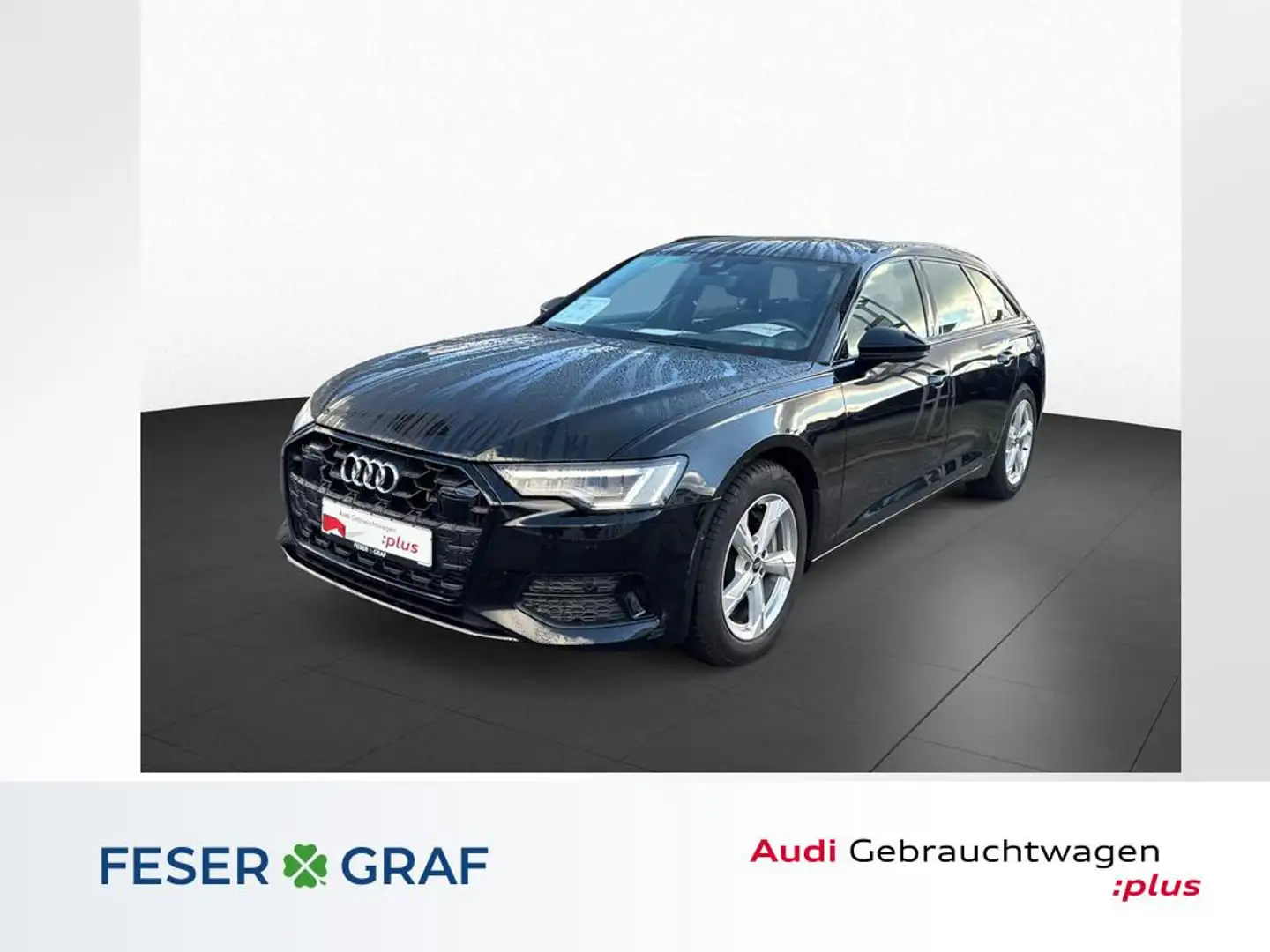 Audi A6 Avant 45 TFSI S tr. OptikBlack+MATRIXLED+RFK Schwarz - 1