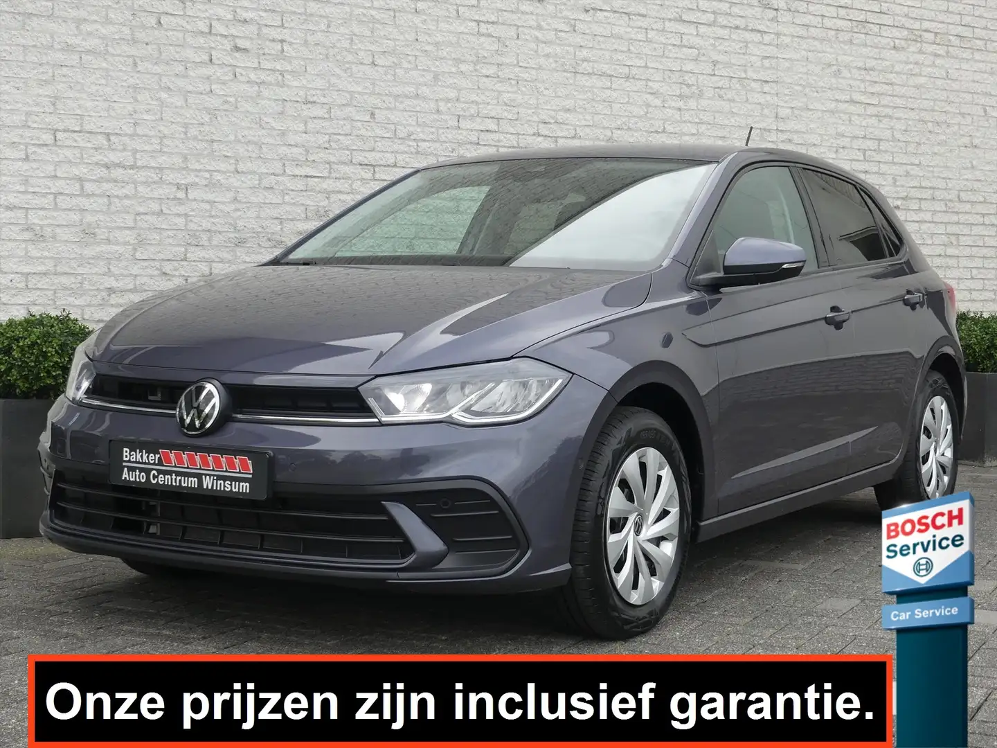 Volkswagen Polo 1.0 TSI 95PK DSG-7 EDITION NAVI*/ADAP.CRUISE/CLIMA Gris - 1