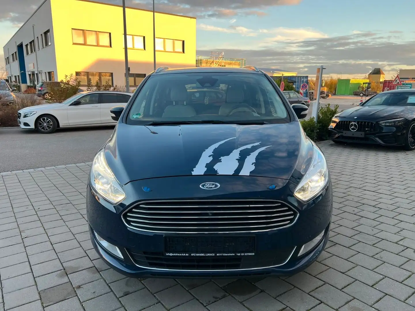 Ford Galaxy Titanium Blau - 2