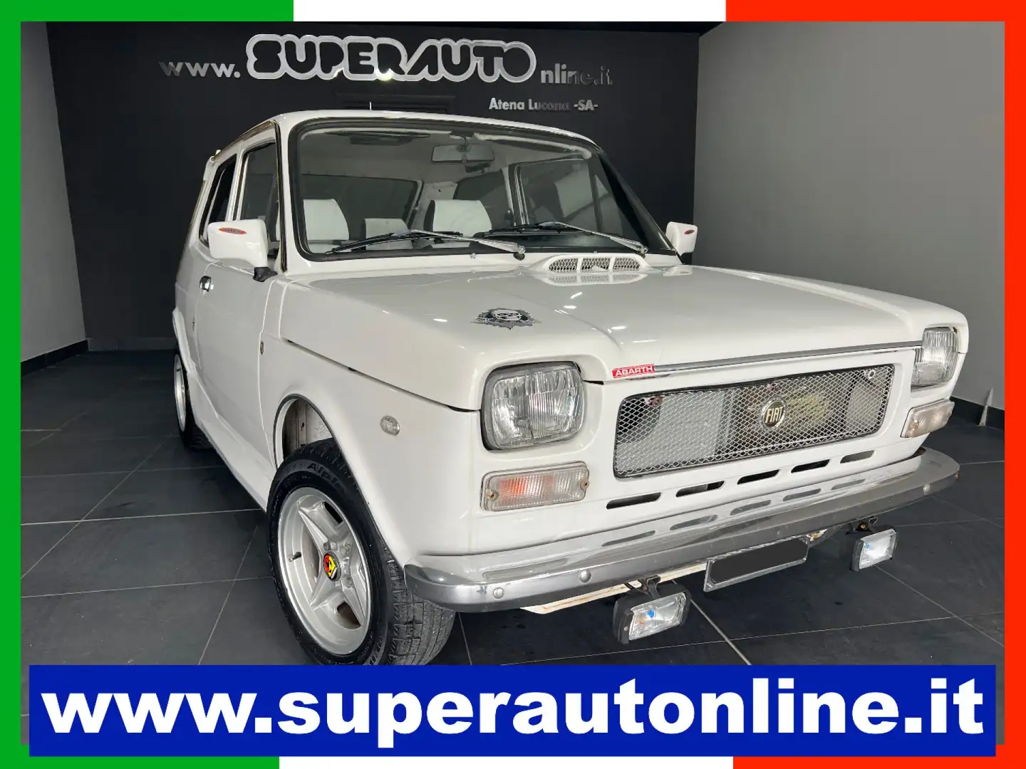 Fiat 127 SPECIAL STILE ABARTH Blanc - 1