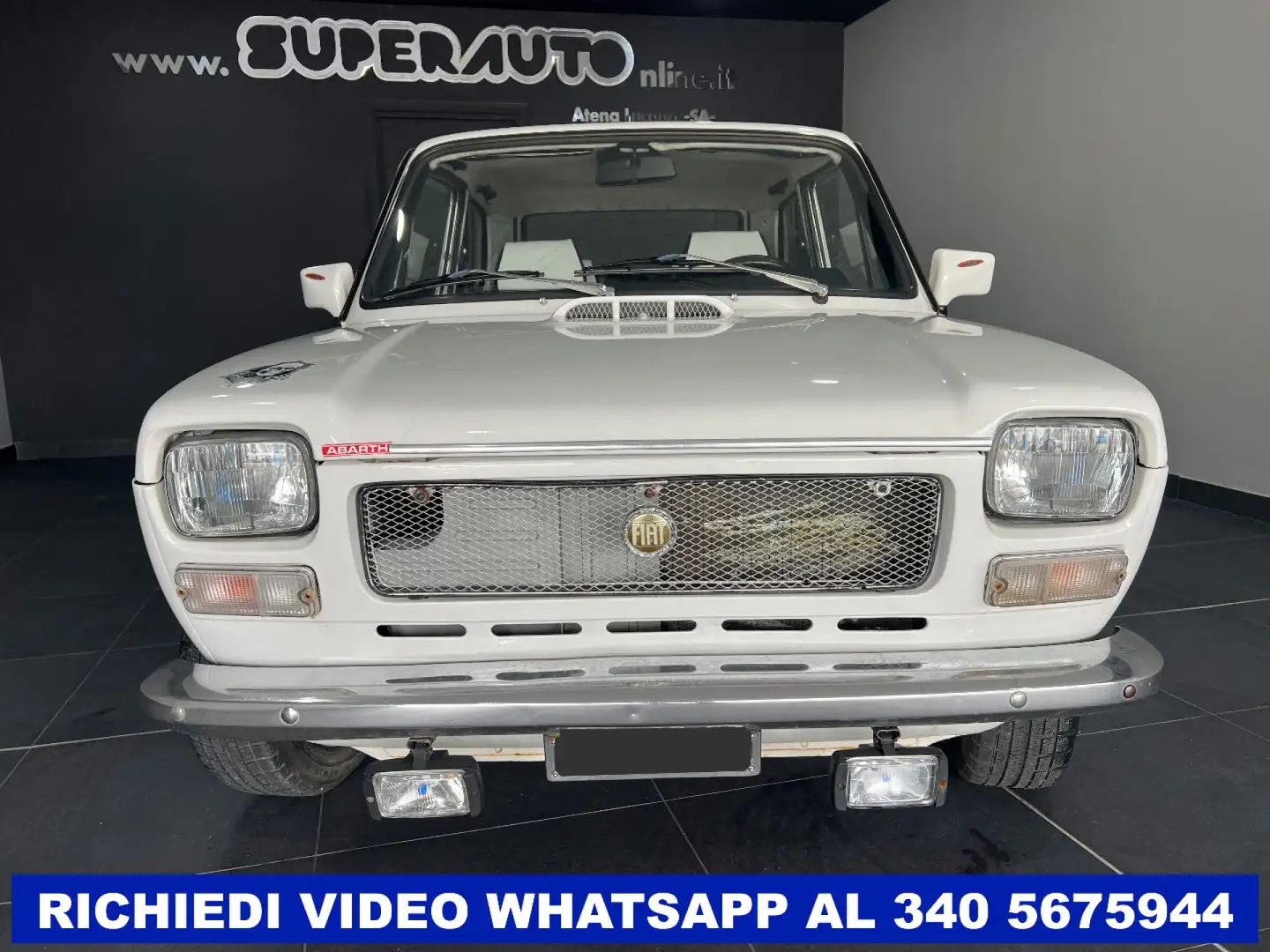 Fiat 127 SPECIAL STILE ABARTH Blanc - 2