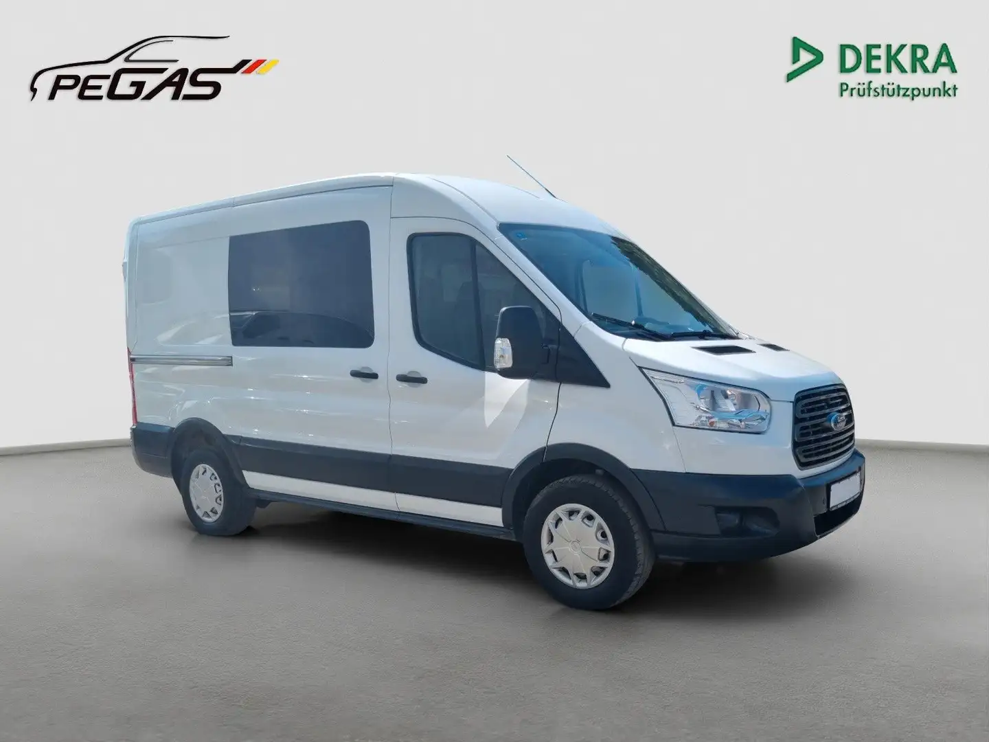 Ford Transit 350 L2 Doka/Mixto 1-Hand 7-Sitzer Blanc - 2