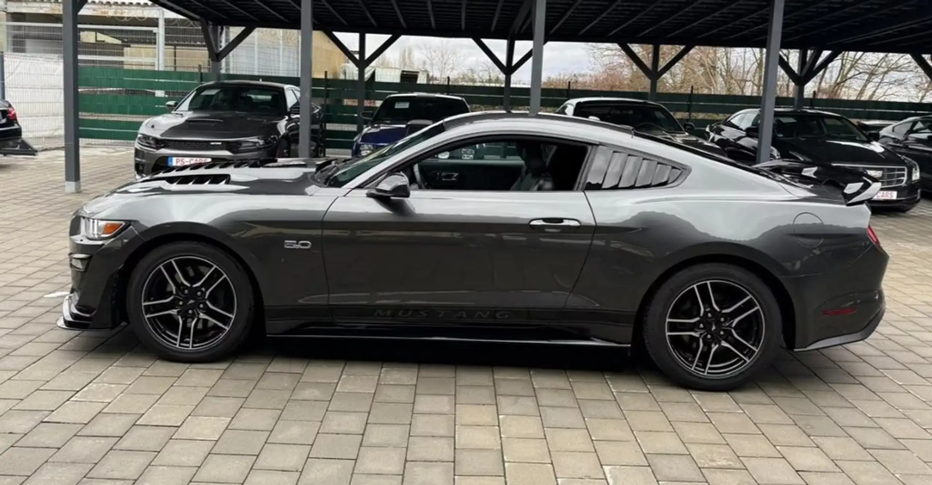 Ford Mustang 5.0 Ti-VCT V8 418cv GT A.(Fast.) Gris - 2