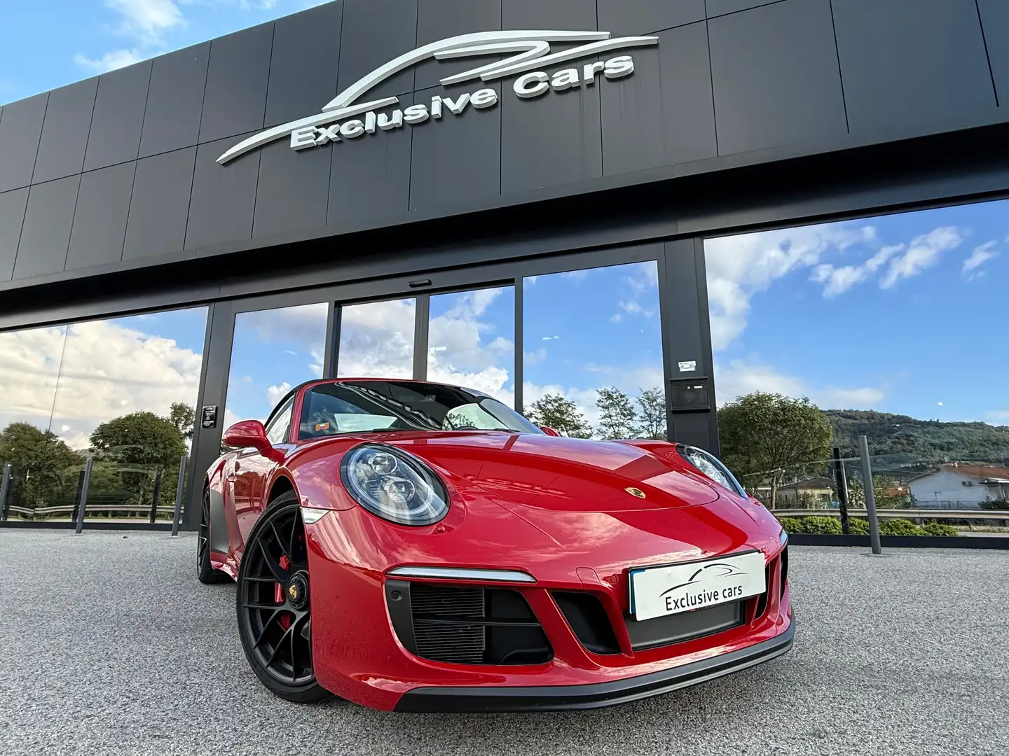Porsche 911 911 Cabrio 3.0 Carrera 4 GTS auto Rosso - 2