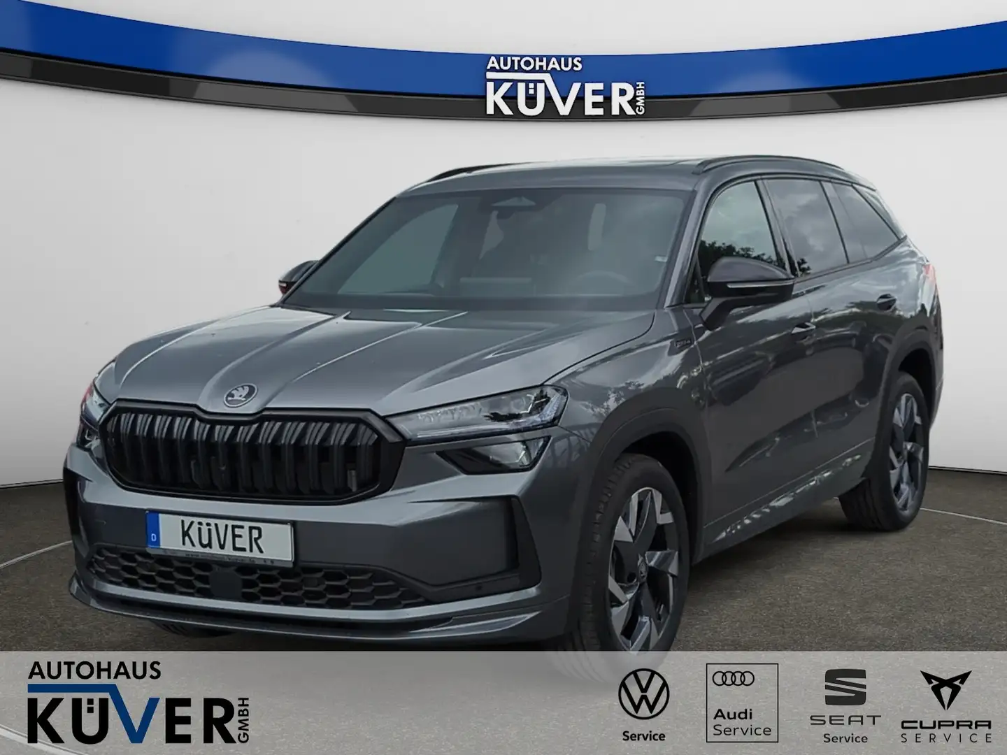 Skoda Kodiaq Sportline 1,5 TSI DSG Navi+Pano+AHK+7S Grau - 1