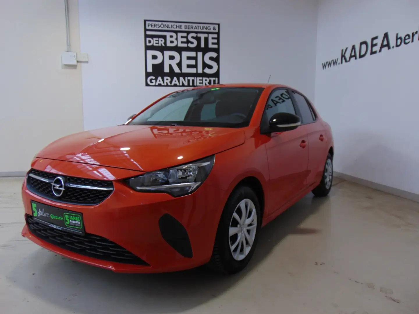 Opel Corsa F 1.2 Sitzheizung,PDC,Unfallfrei,Wenig KM! Naranja - 2