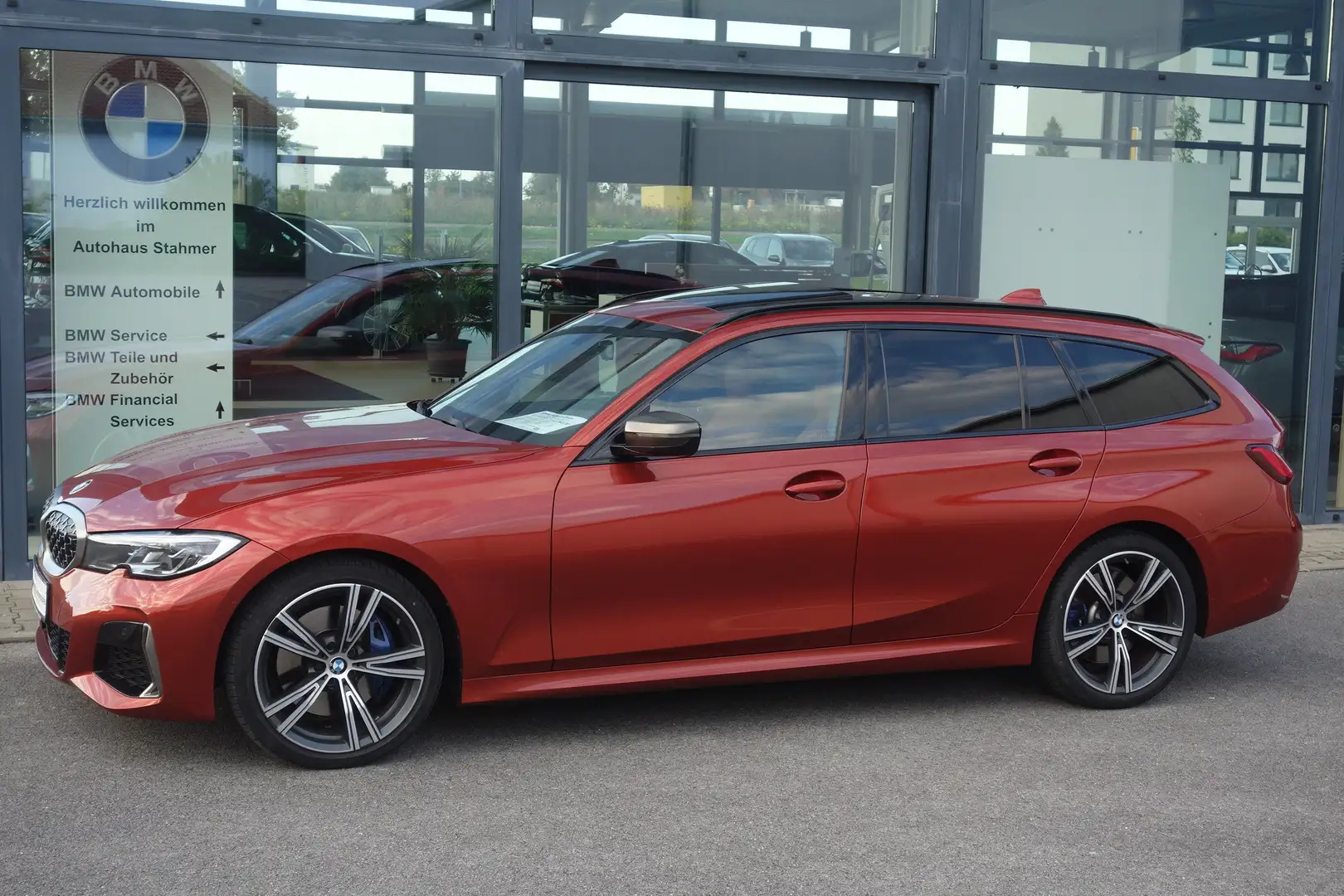 BMW 340 M340i xDrive Touring Gestiksteuerung Head-Up Orange - 2