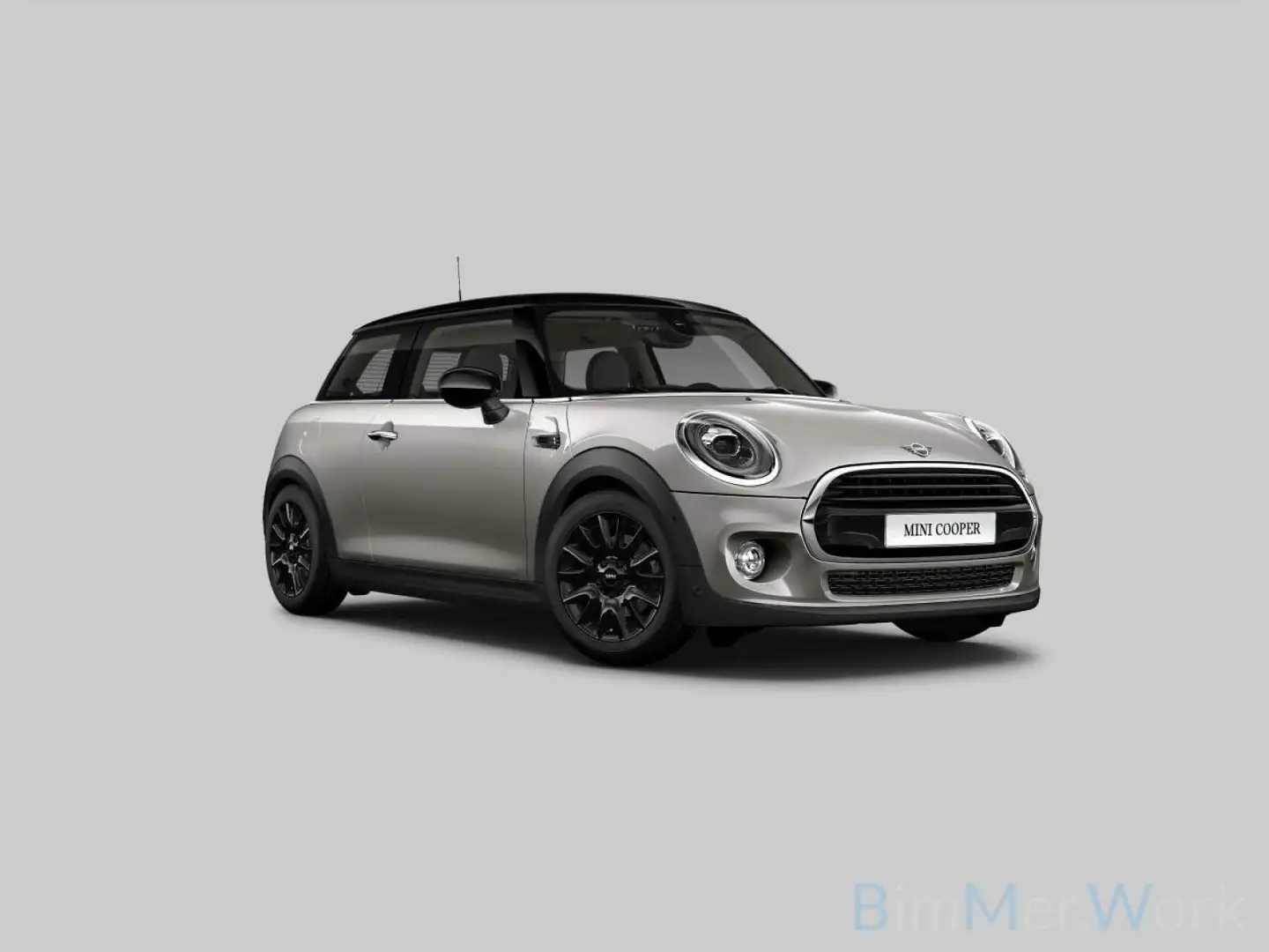 MINI Cooper ACC ParkAs AppleCar DriveAs DAB Teilleder Silber - 1