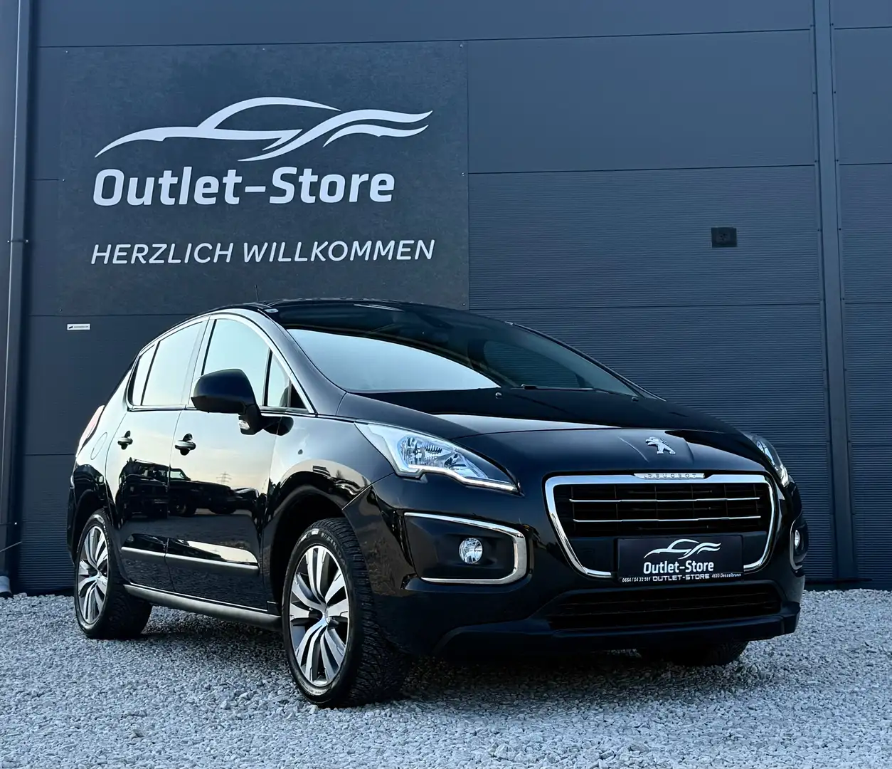 Peugeot 3008 Business-Line*1.Besitz*Nur 60.000KM*ARBÖ*TOP* Schwarz - 1