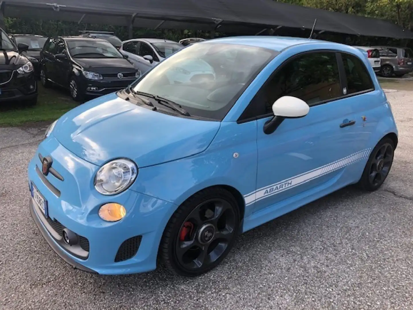 Abarth 595 1.4 Turbo T-Jet 160 CV Competizione Blu/Azzurro - 1