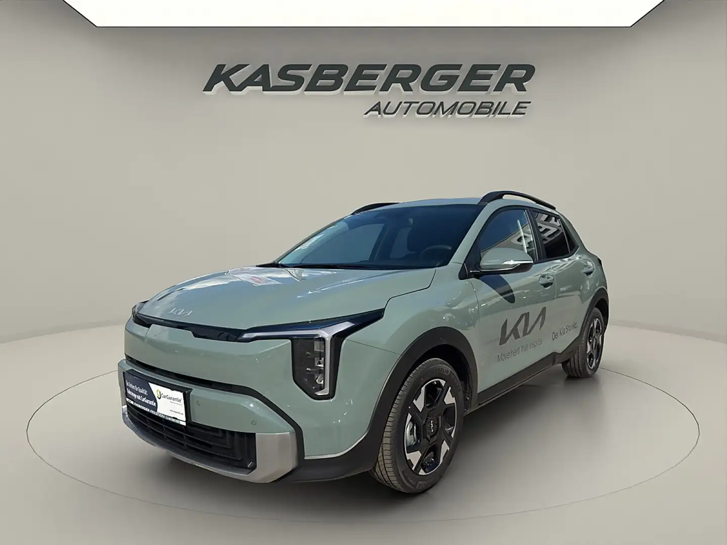 Kia Stonic 1,0 TGDI GPF ISG Silber Grün - 1