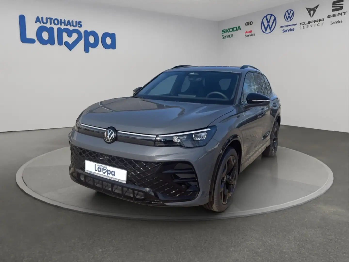 Volkswagen Tiguan R-Line 2.0 TDI DSG,AHK,ACC,MASSAGE,RFK,SHZ Grau - 2