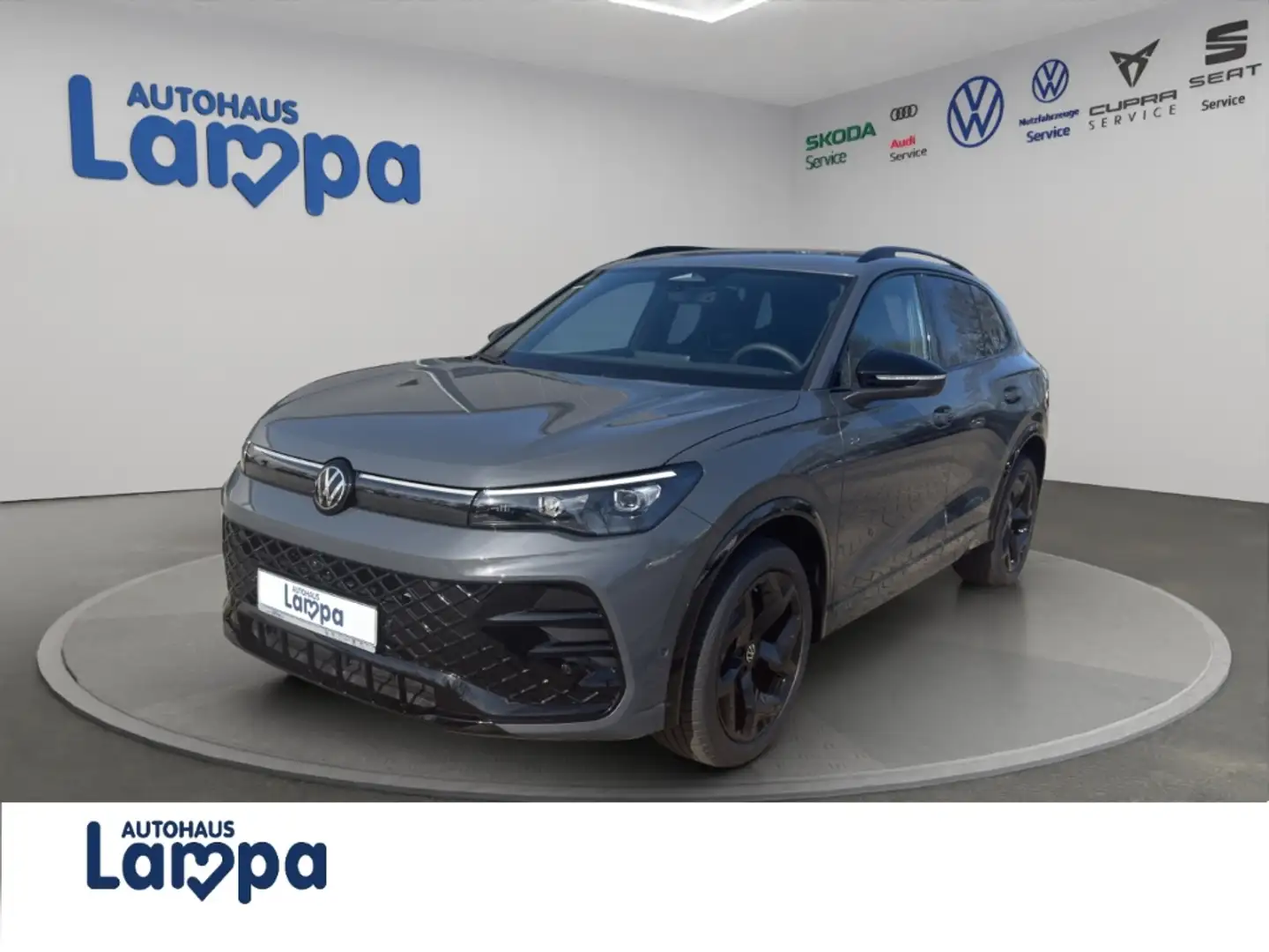Volkswagen Tiguan R-Line 2.0 TDI DSG,AHK,ACC,MASSAGE,RFK,SHZ Grau - 1