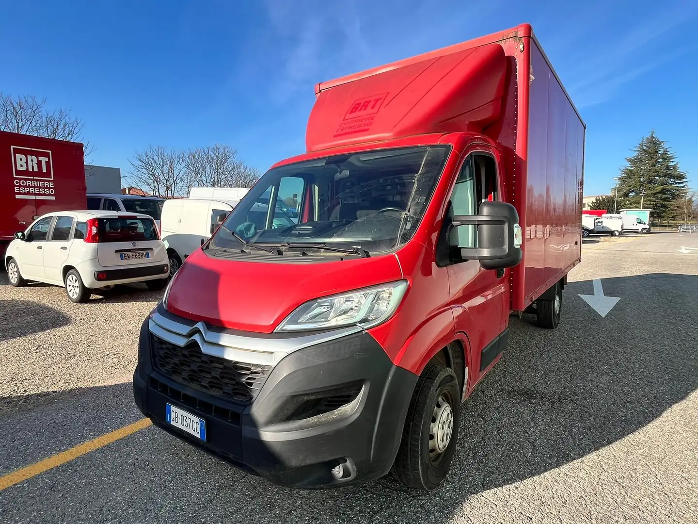 Citroen Jumper 35 BLUEHDI 165 PLM-SL 3P - TARGA GB037GC Rouge - 2